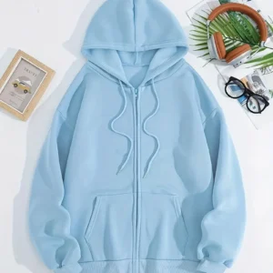 fancy latest unisex zipper hoodie